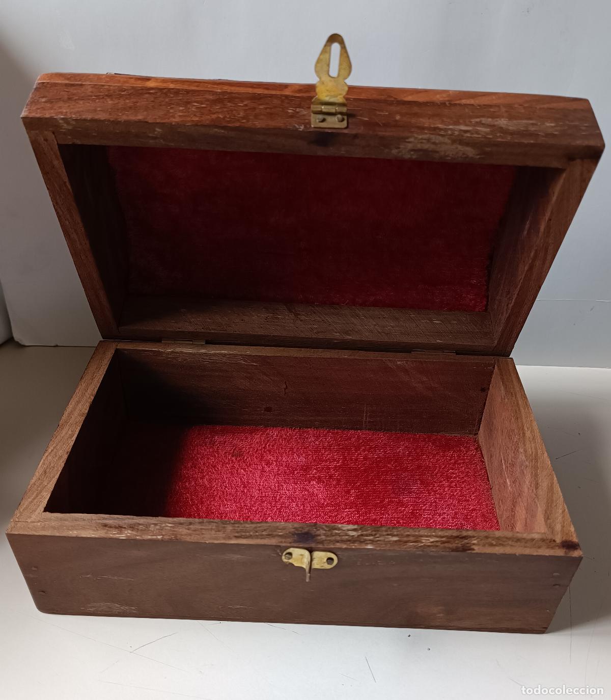 Cajas y cajitas met&aacute;licas: Cofre India Arts Madera Estilo Colonial - Foto 6