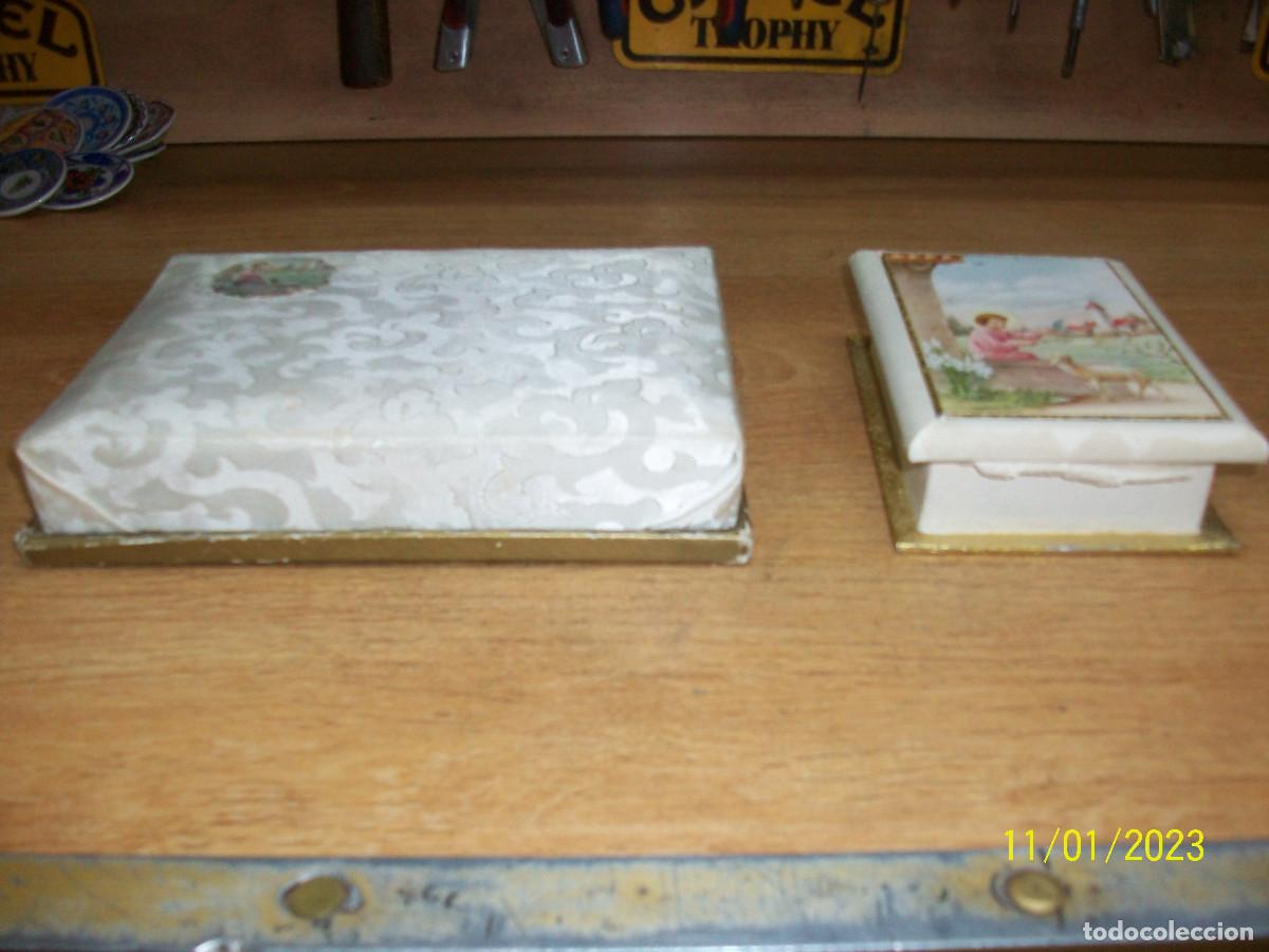 Cajas y cajitas met&aacute;licas: LOTE DE 2 CAJA ANTIGUAS - Foto 5