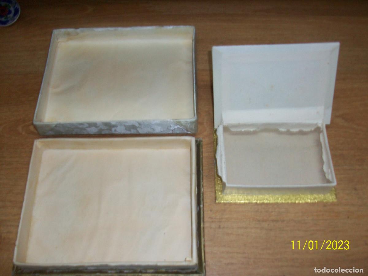 Cajas y cajitas met&aacute;licas: LOTE DE 2 CAJA ANTIGUAS - Foto 7