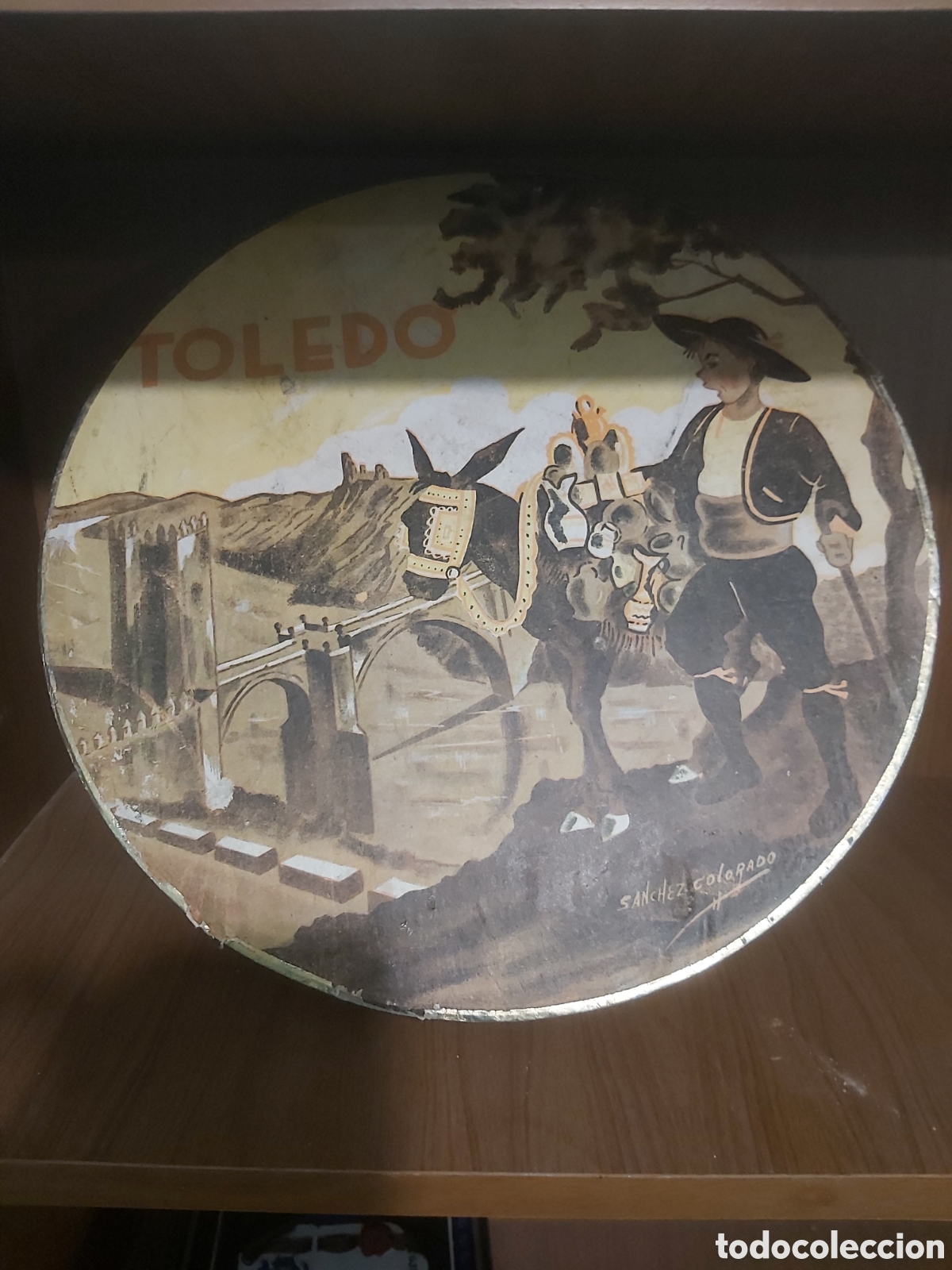 Caixas e caixinhas met&aacute;licas: Toledo caja sanche colorado vac&iacute;a