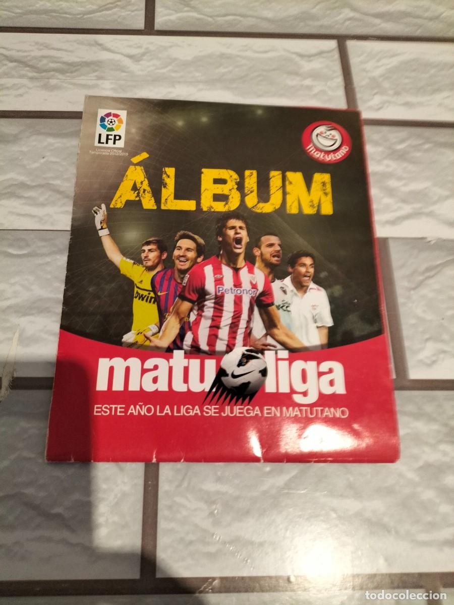 Bo&icirc;tes et petites bo&icirc;tes m&eacute;talliques: ALBUM CROMOS FUTBOL MATUTANO - MATULIGA - 2012