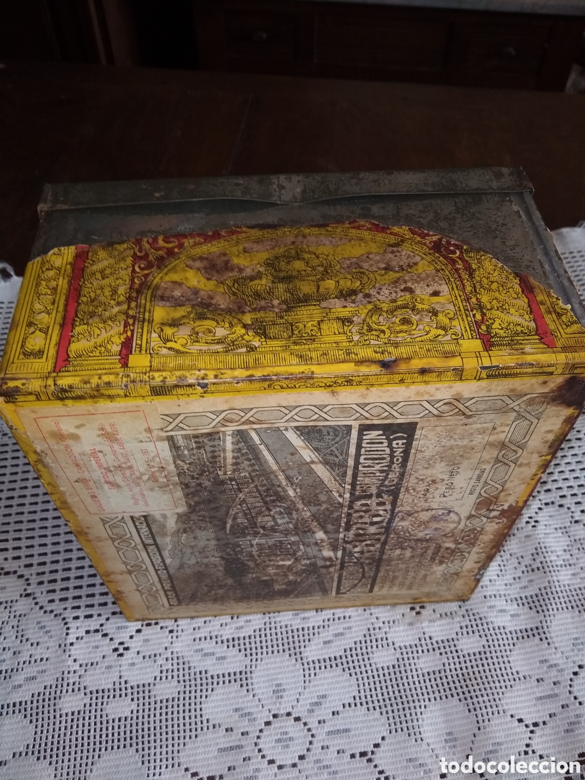 Cajas y cajitas met&aacute;licas: CAJA DE GALLETAS BIRBA . CAMPODRON - Foto 6