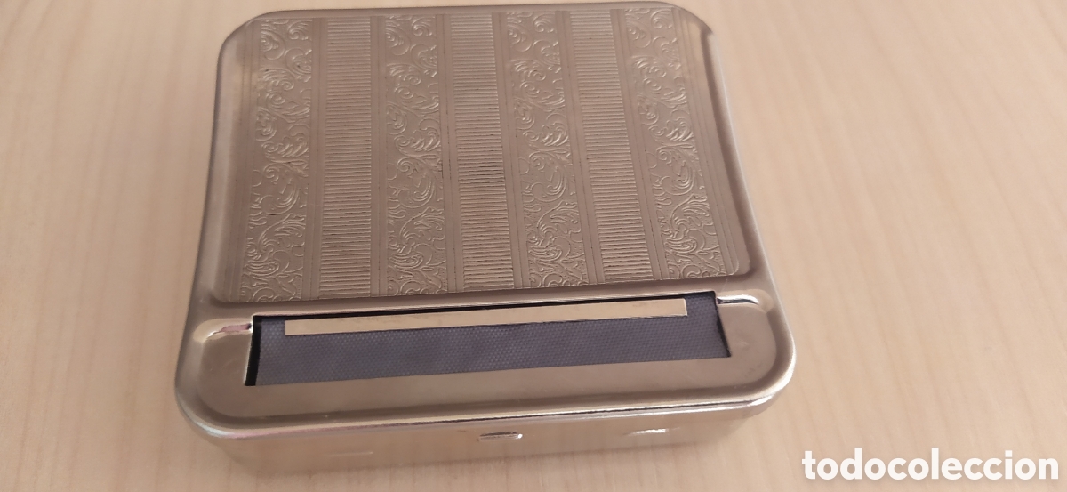 Blechdosen und Kisten: CAJA MET&Aacute;LICA DE LIAR TABACO