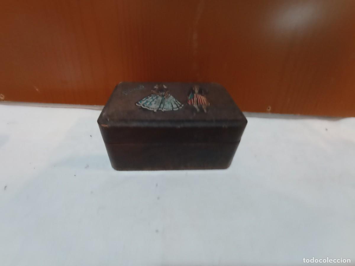 Cajas y cajitas met&aacute;licas: caja de madera recuerdo de mallorca - Foto 1