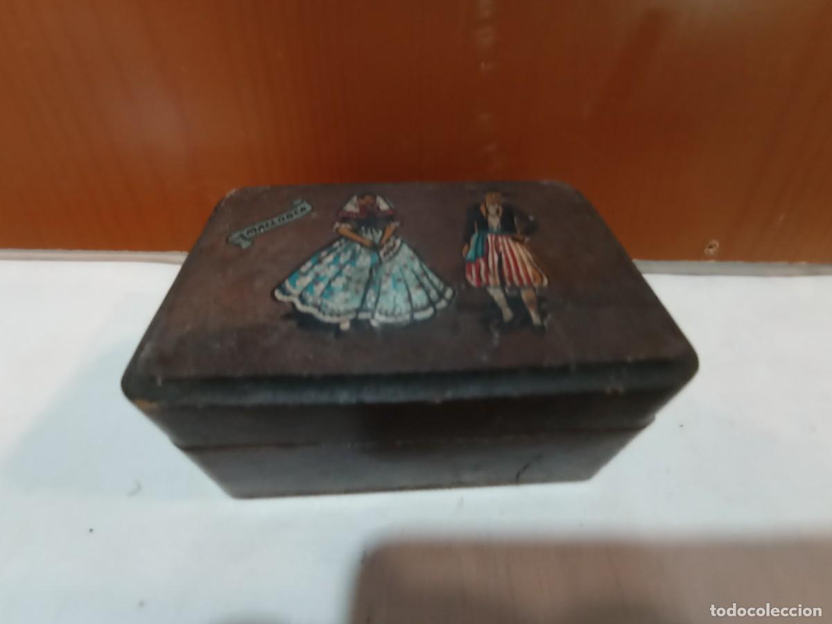 Cajas y cajitas met&aacute;licas: caja de madera recuerdo de mallorca - Foto 2