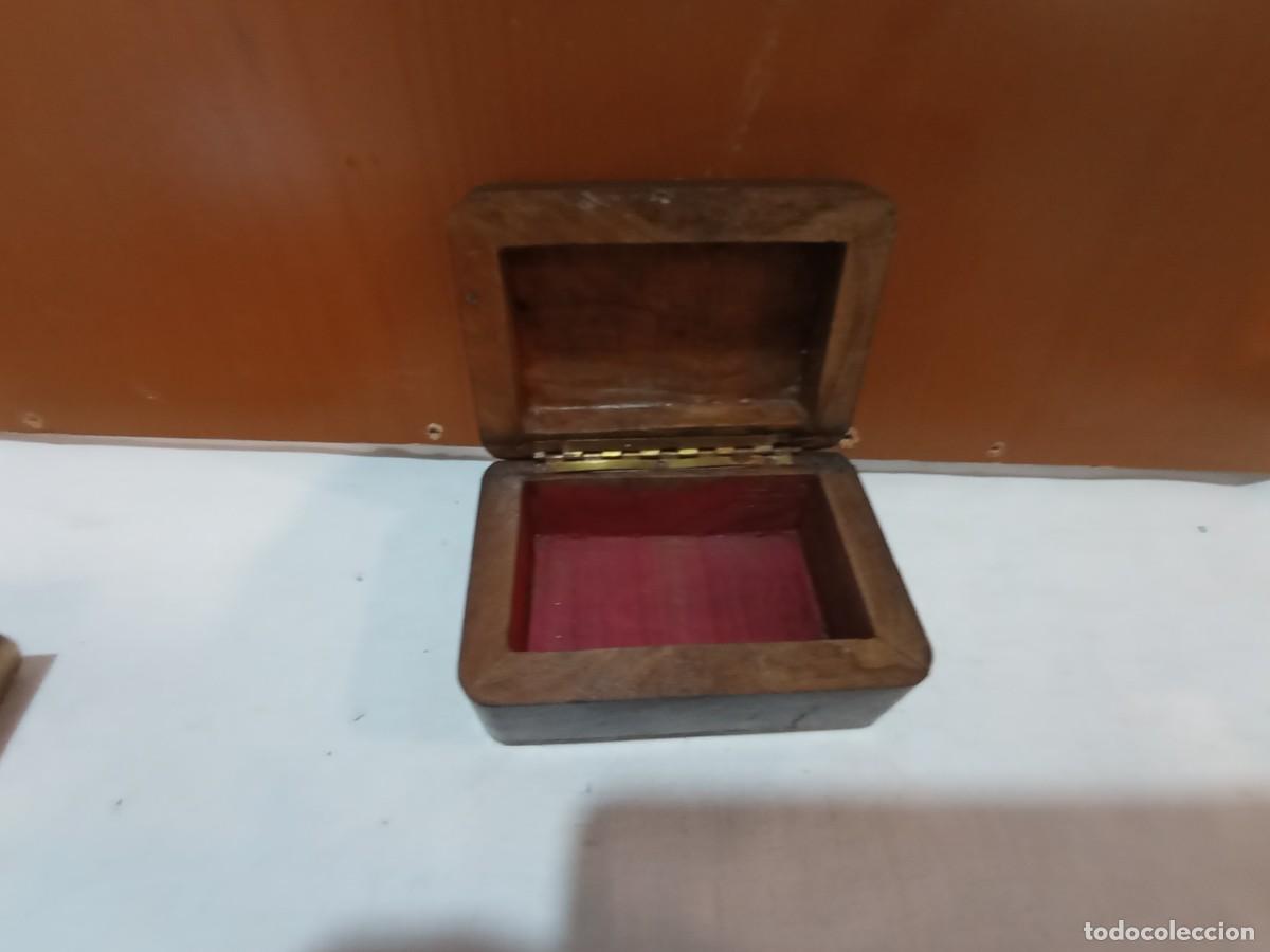 Cajas y cajitas met&aacute;licas: caja de madera recuerdo de mallorca - Foto 3