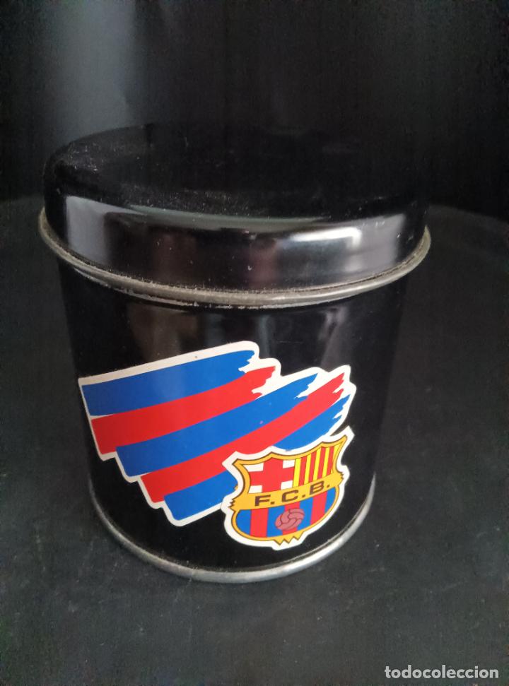 Bo&icirc;tes et petites bo&icirc;tes m&eacute;talliques: LATA BOTE DE METAL BARCELONA F.C. BAR&Ccedil;A.