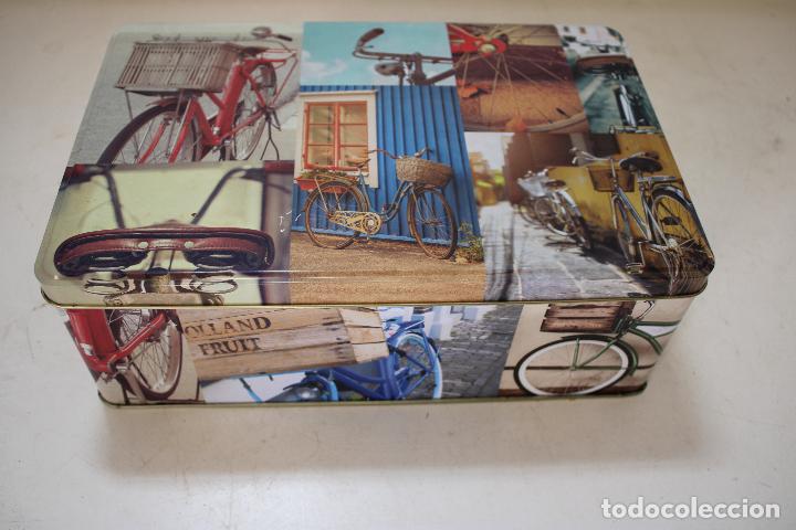 Cajas y cajitas met&aacute;licas: caja metalica de bicicletas