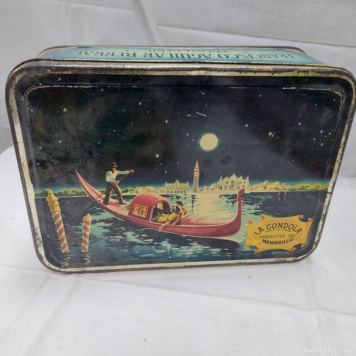 Cajas y cajitas met&aacute;licas: Lata membrillo La gondola