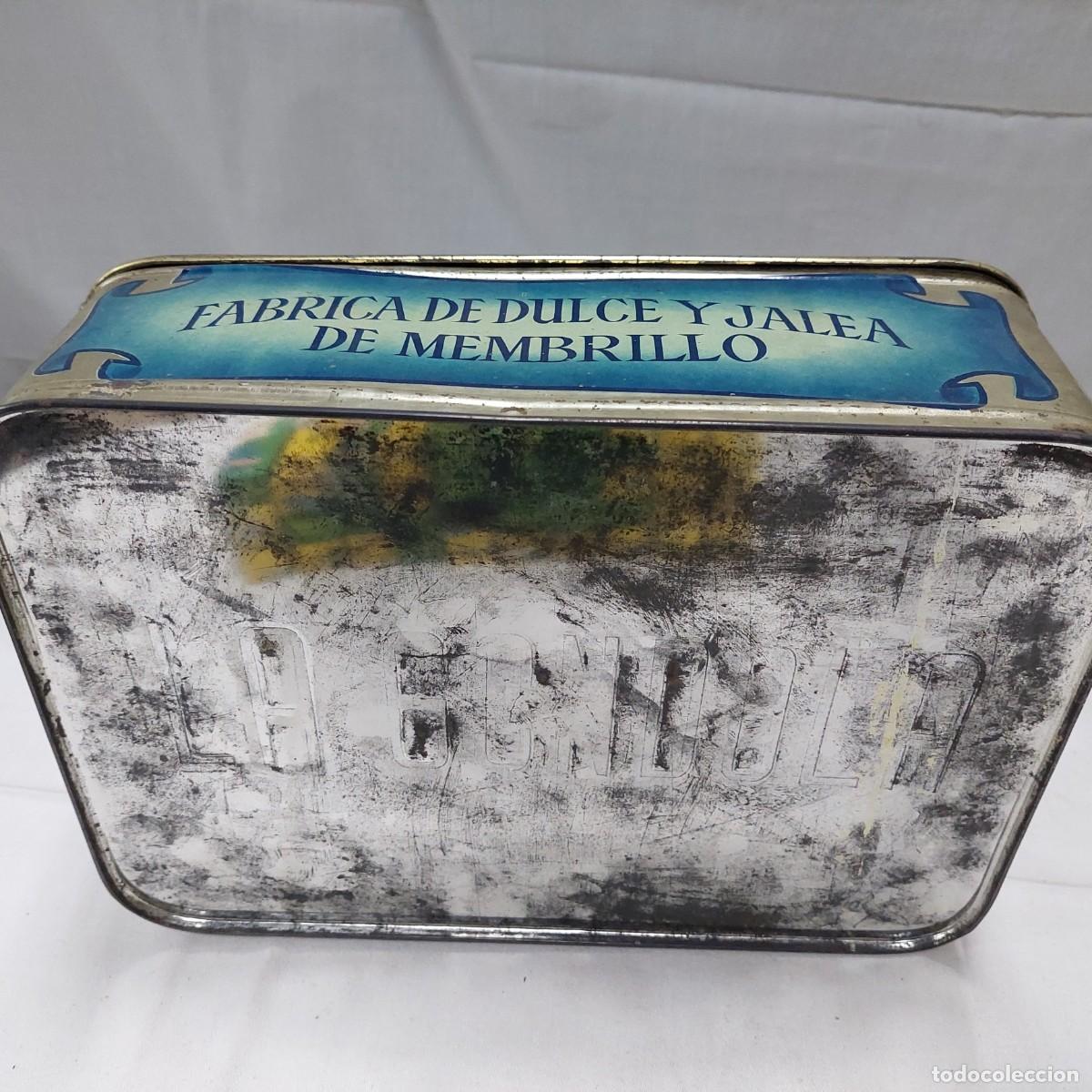 Cajas y cajitas met&aacute;licas: Lata membrillo La gondola - Foto 3