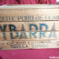 Cajas y cajitas metálicas: CAJA ACEITE Y BARRA, 1950