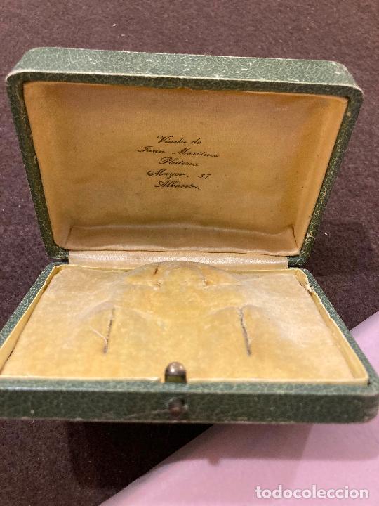 Blechdosen und Kisten: Albacete caja de joyer&iacute;a plater&iacute;a viuda de Juan Mart&iacute;nez calle mayor 27 mide 11 x 8 x 3,5