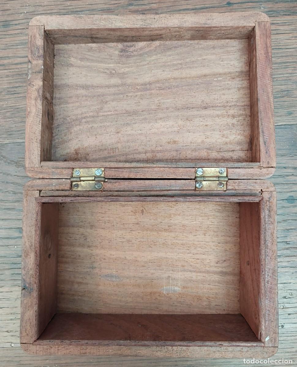 Cajas y cajitas met&aacute;licas: CAJA DE MADERA CON INCRUSTACIONES - Foto 8
