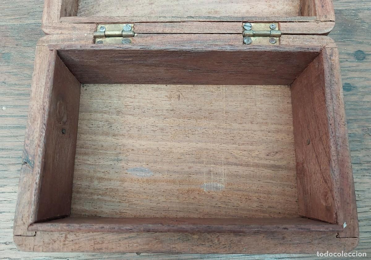 Cajas y cajitas met&aacute;licas: CAJA DE MADERA CON INCRUSTACIONES - Foto 9