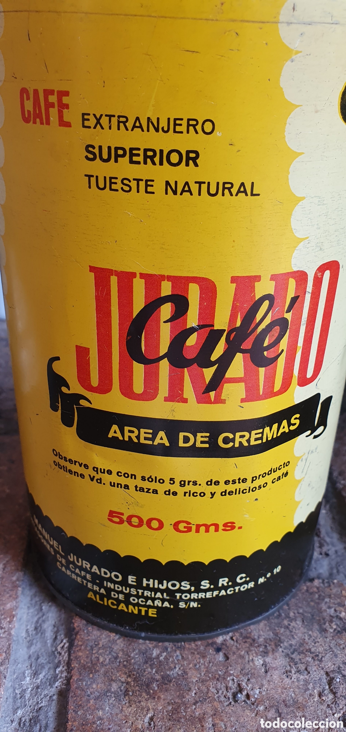 Cajas y cajitas met&aacute;licas: Bote Caf&eacute; Jurado 70s - Foto 1