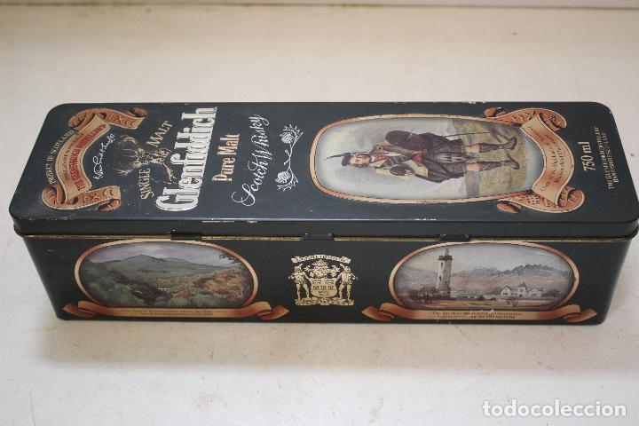 Cajas y cajitas met&aacute;licas: caja metalica scotch whisky glenfiddich