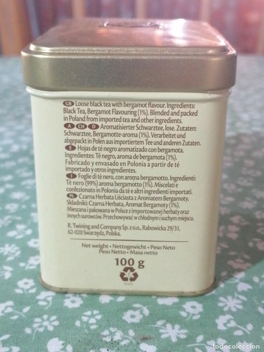 Cajas y cajitas met&aacute;licas: LATA DE TE INGLES - Foto 2