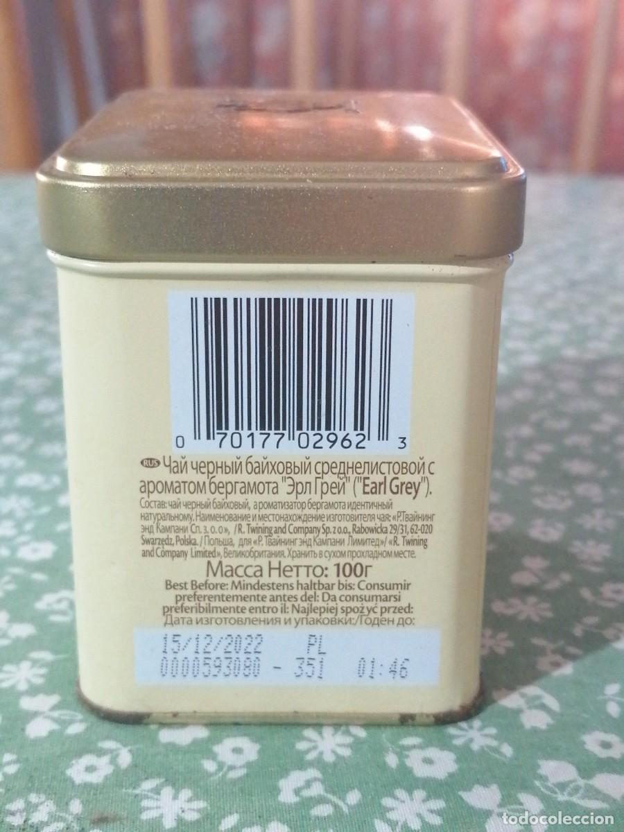 Cajas y cajitas met&aacute;licas: LATA DE TE INGLES - Foto 3