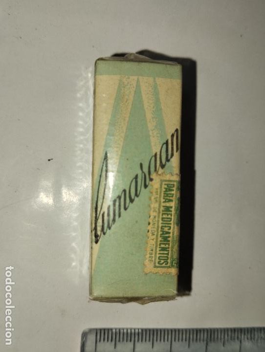 Cajas y cajitas met&aacute;licas: CAJA DE FARMACIA LUMARAAN // MEDICAMENTO ANTIGUO