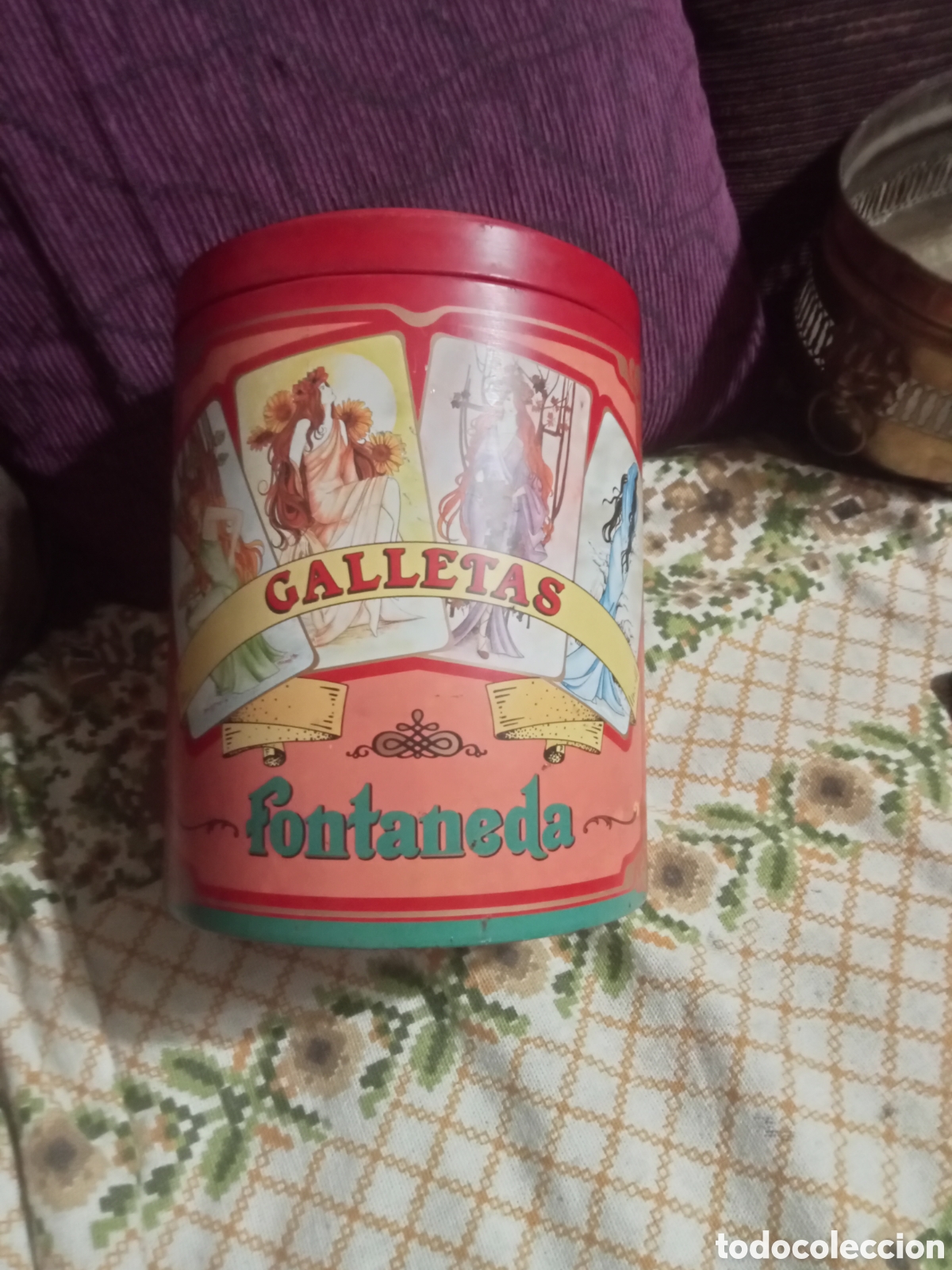 caja metálica de galletas wonderful - Compra venta en todocoleccion
