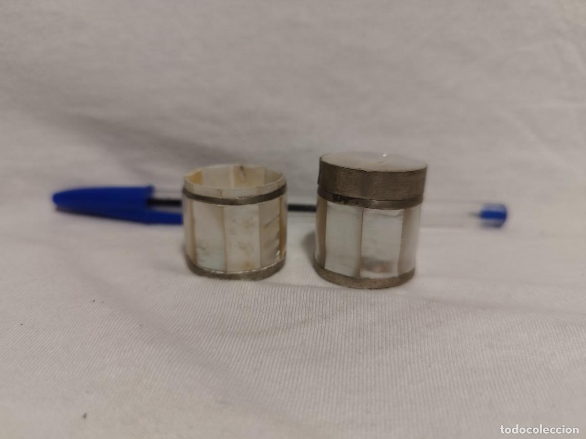 Casse e cassette metalliche: Antiguas 2 Peque&ntilde;as Cajas de N&aacute;car con Metal-1 Sin Tapa-