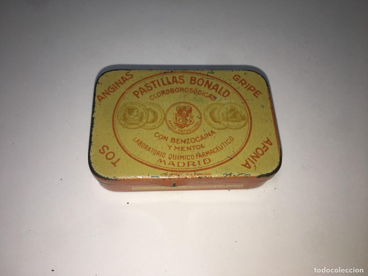 Bo&icirc;tes et petites bo&icirc;tes m&eacute;talliques: CAJA PASTILLAS BONALD