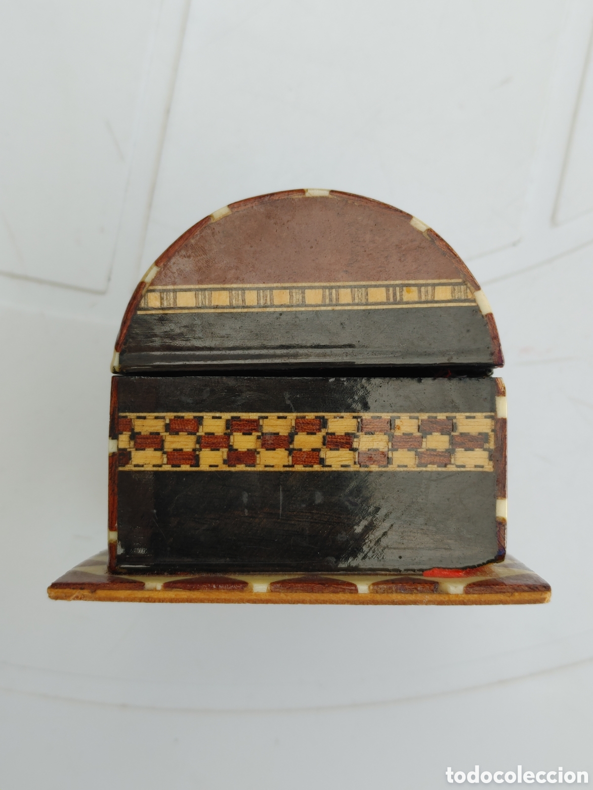 Cajas y cajitas met&aacute;licas: Caja de marqueteria. - Foto 4