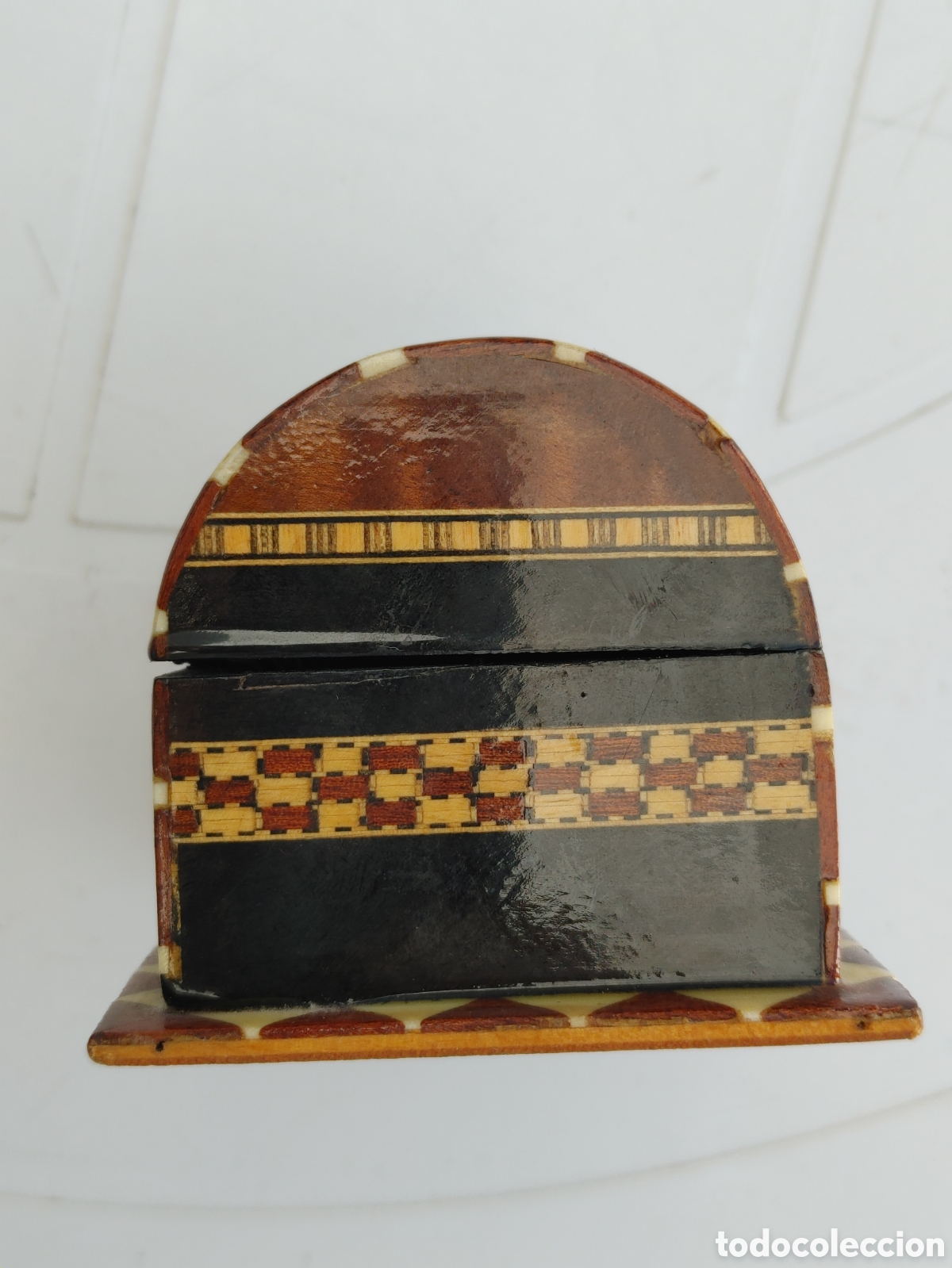 Cajas y cajitas met&aacute;licas: Caja de marqueteria. - Foto 5