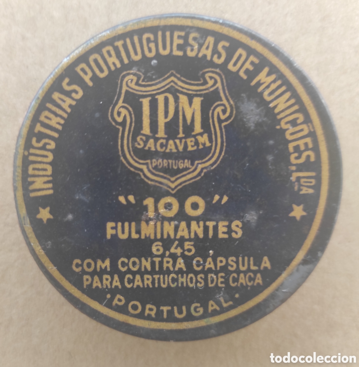 Cajas y cajitas met&aacute;licas: ANTIGUA CAJA INDUSTRIAS PORTUGUESAS DE MUNIC&Otilde;ES LDA.