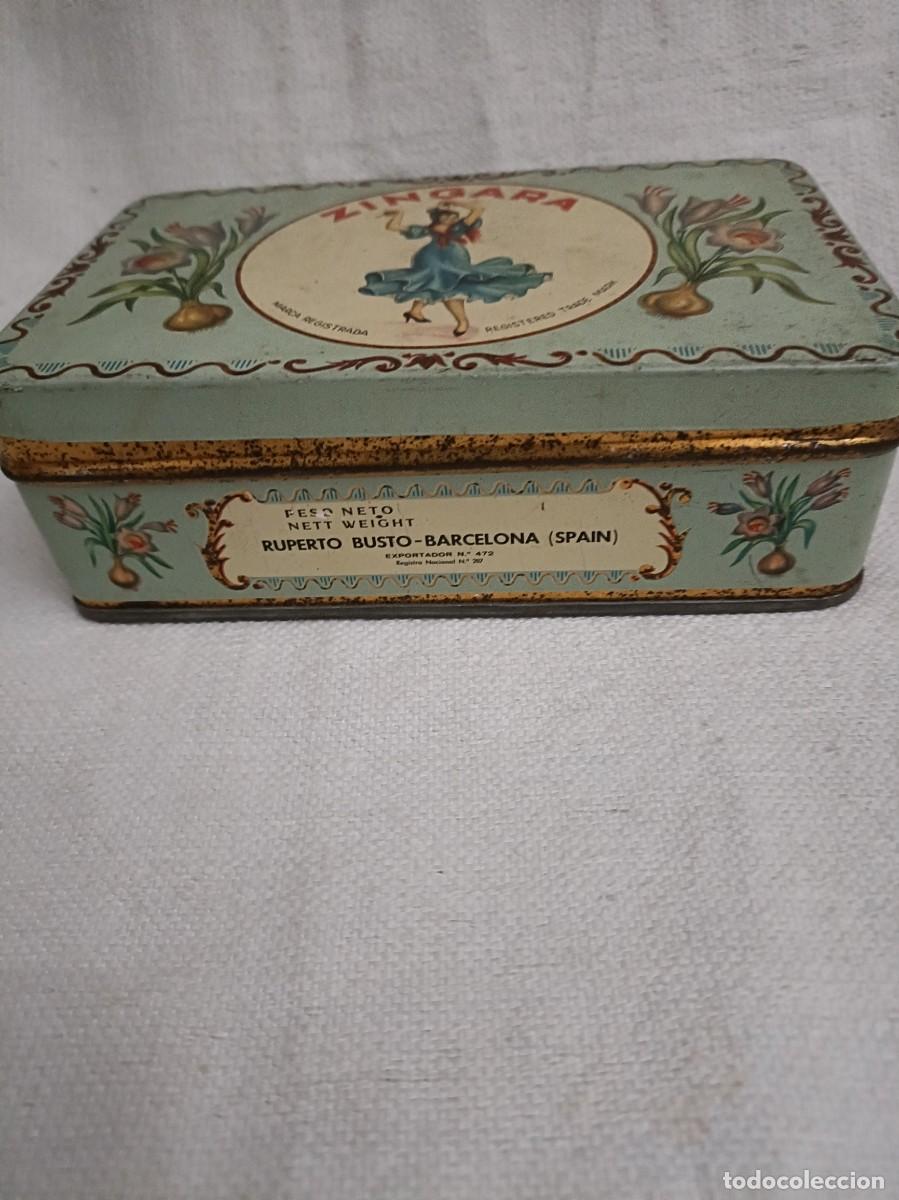 Cajas y cajitas met&aacute;licas: Caja lata La Zingara - Foto 2