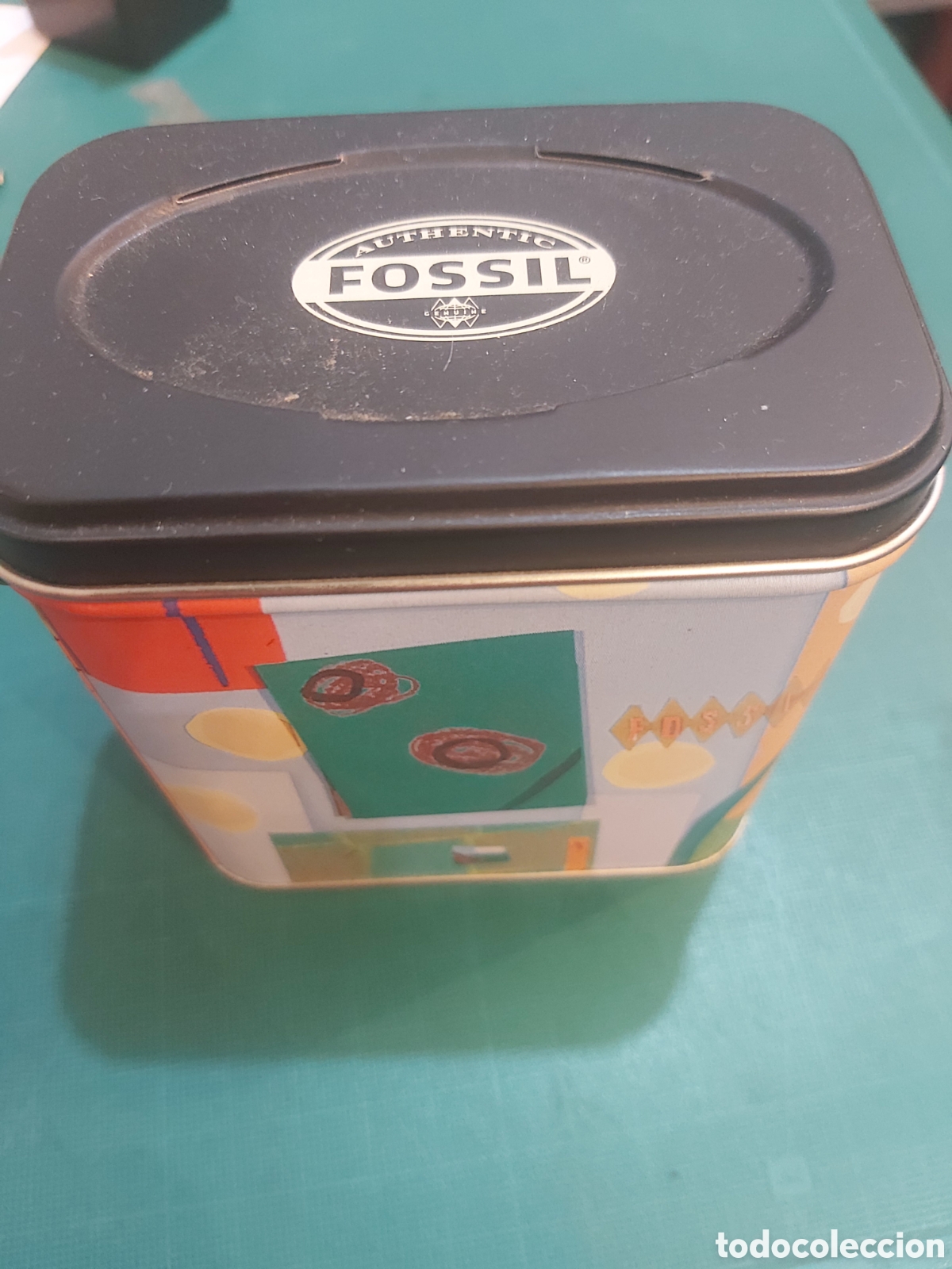 Blechdosen und Kisten: Caja metal fiseil aut&eacute;ntica