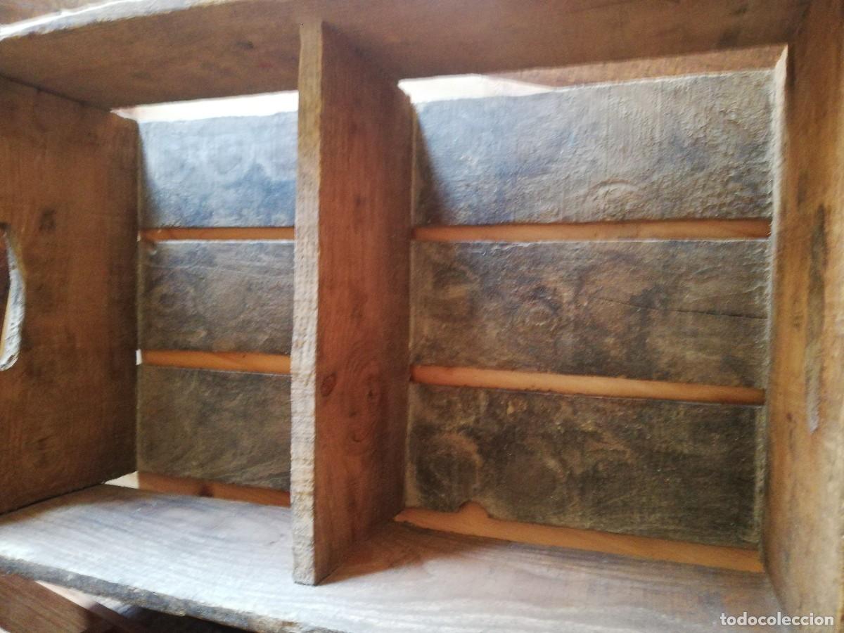 Cajas y cajitas met&aacute;licas: Antigua caja de madera de Cinzano. - Foto 6