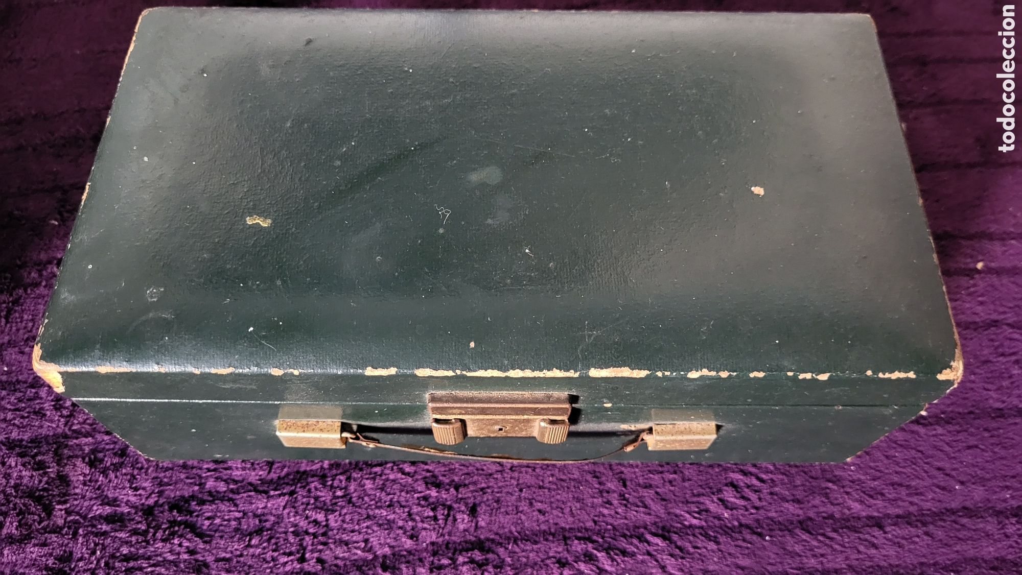 Cajas y cajitas met&aacute;licas: Caja antigua joyero - Foto 1