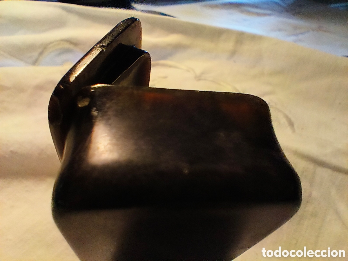 Cajas y cajitas met&aacute;licas: Caja de rap&eacute; carey - Foto 9