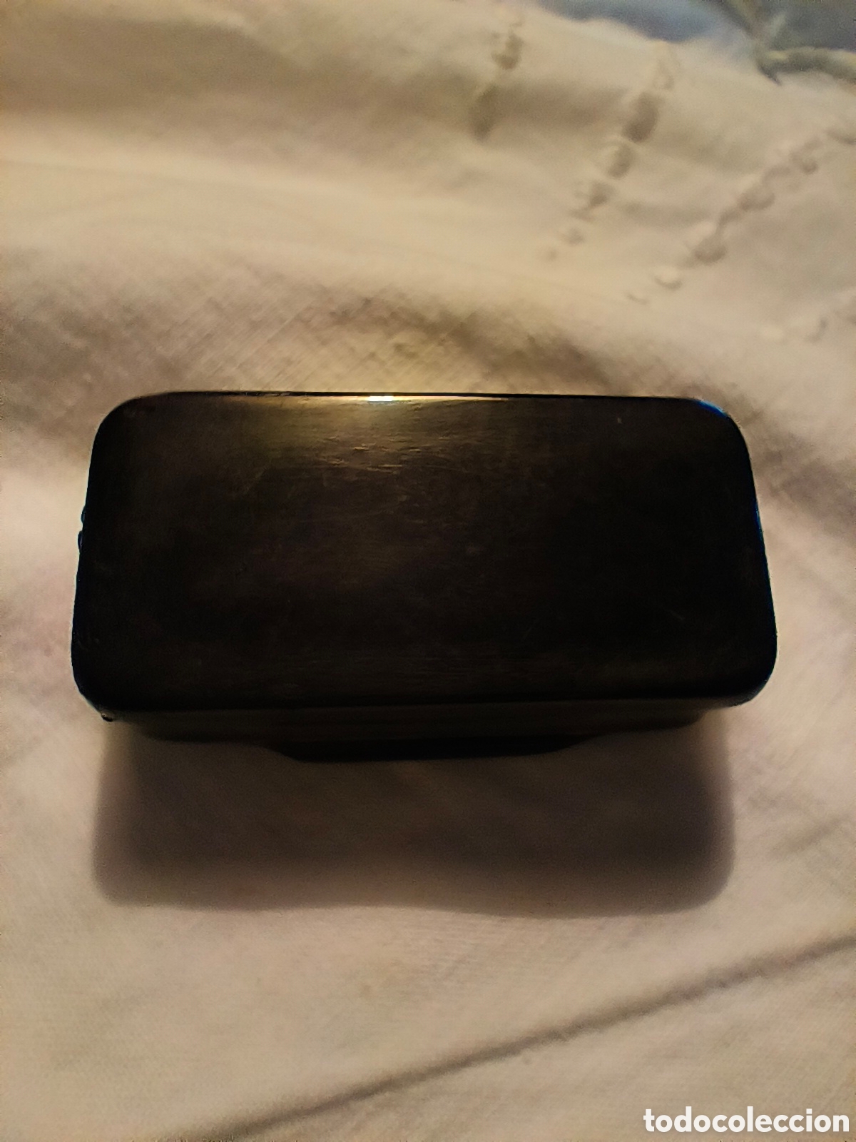 Cajas y cajitas met&aacute;licas: Caja de rap&eacute; carey - Foto 2