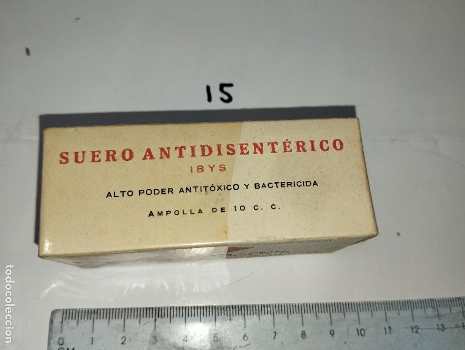 caja de farmacia suero hipertonico / medicament - Compra venta en  todocoleccion