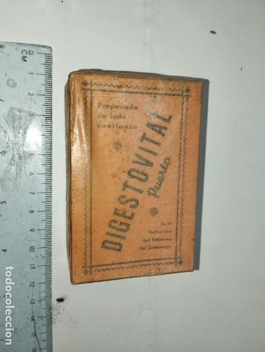 Cajas y cajitas met&aacute;licas: CAJA DE FARMACIA DIGESTOVITAL PUERTO // MEDICAMENTO ANTIGUO