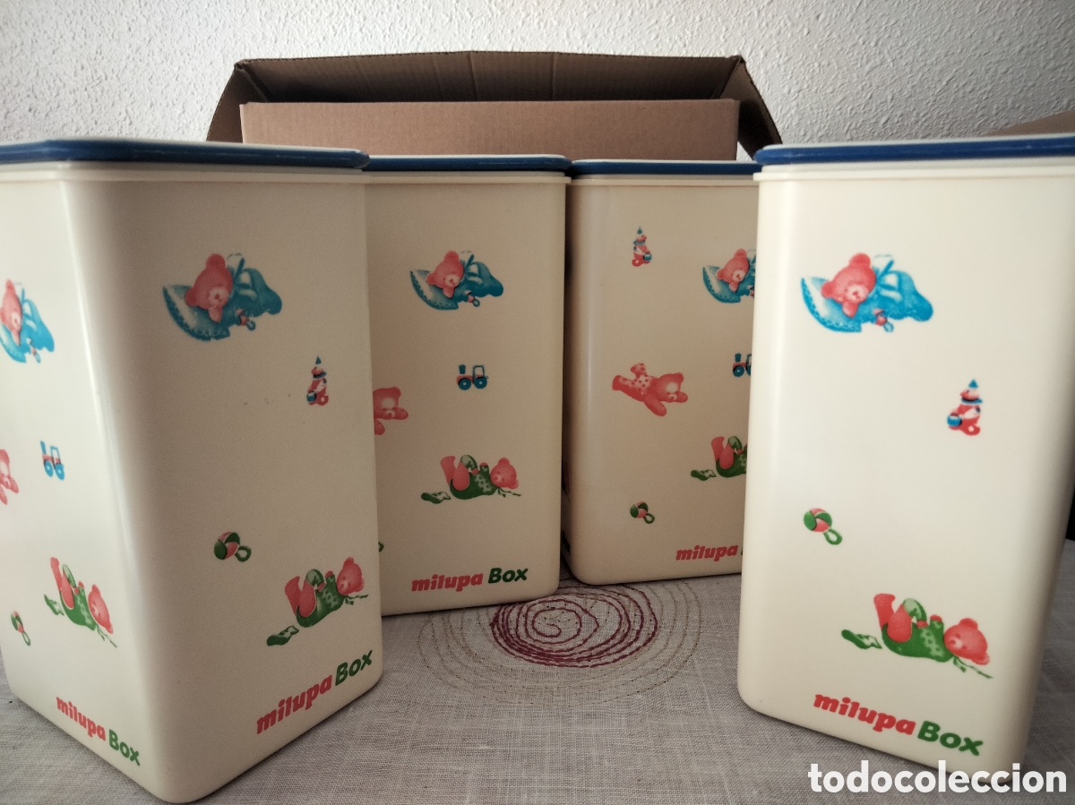 pequeña caja de carton de puleva max energia + - Buy Antique boxes and  metal boxes on todocoleccion
