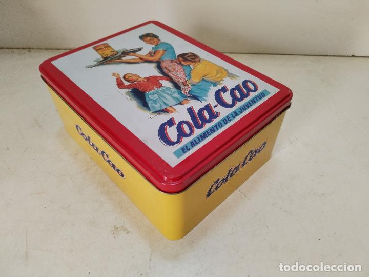 Cajas y cajitas met&aacute;licas: caja metalica cola-cao