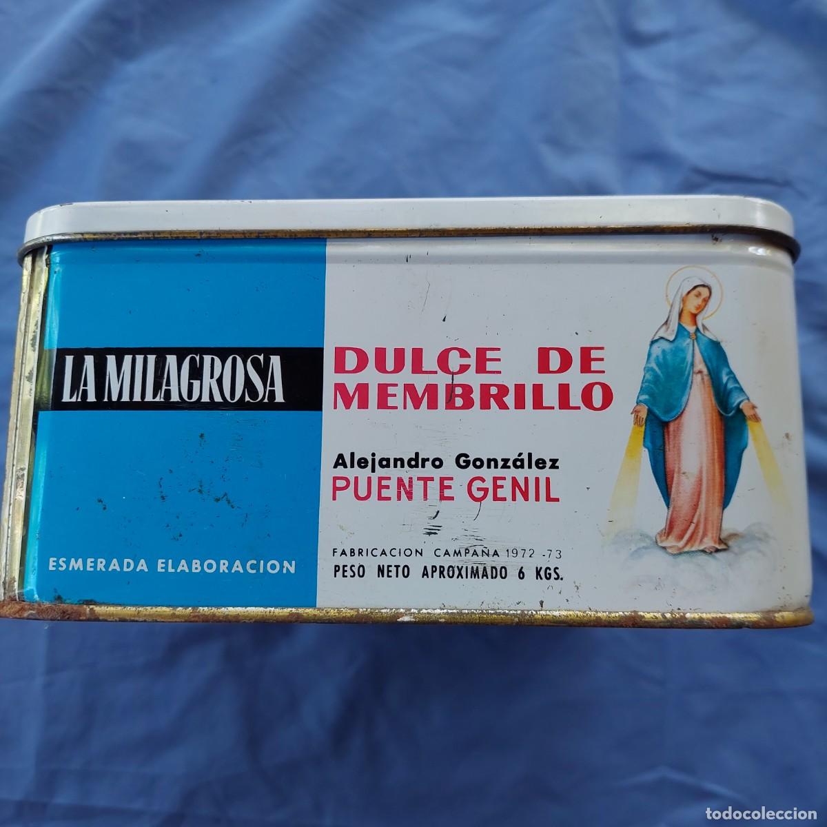 Cajas y cajitas met&aacute;licas: Lata membrillo los telerines - Foto 3