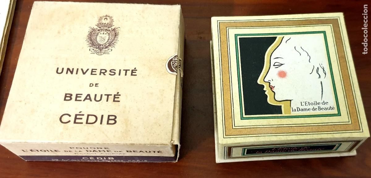 Cajas y cajitas met&aacute;licas: CAJA POLVOS POUDRE L'ETOILE DE LA DAME DE BEAUT&Eacute; C&Eacute;DIB SIN ABRIR
