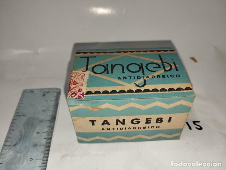 Cajas y cajitas met&aacute;licas: CAJA DE FARMACIA TANGEBI CON BELLADONA // MEDICAMENTO ANTIGUO