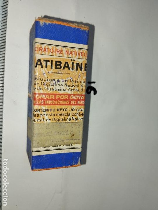 caja de farmacia natibaine nativelle // medicam - Compra venta en ...