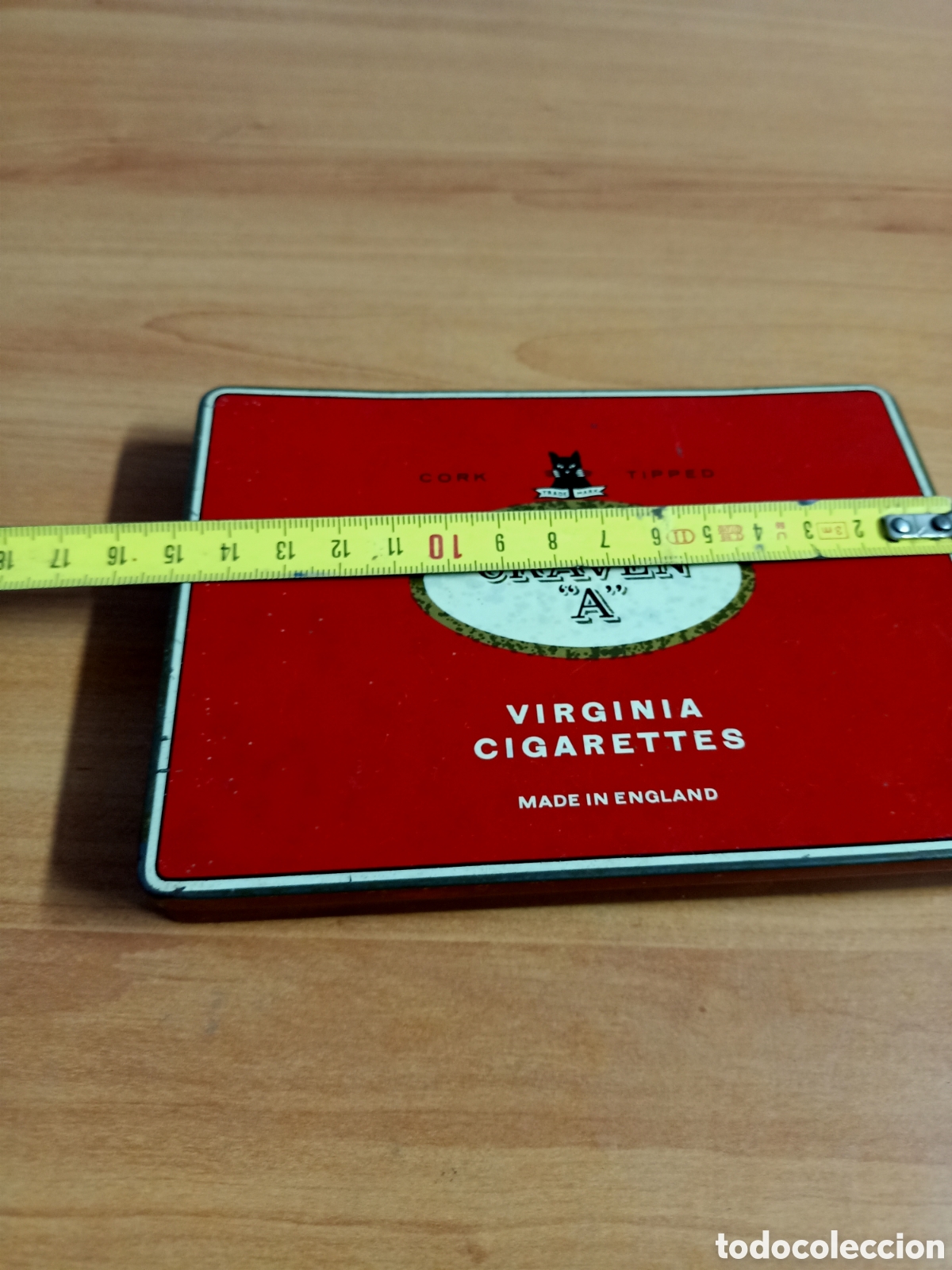 Cajas y cajitas met&aacute;licas: Caja Craven A - Virginia cigarettes - Foto 4