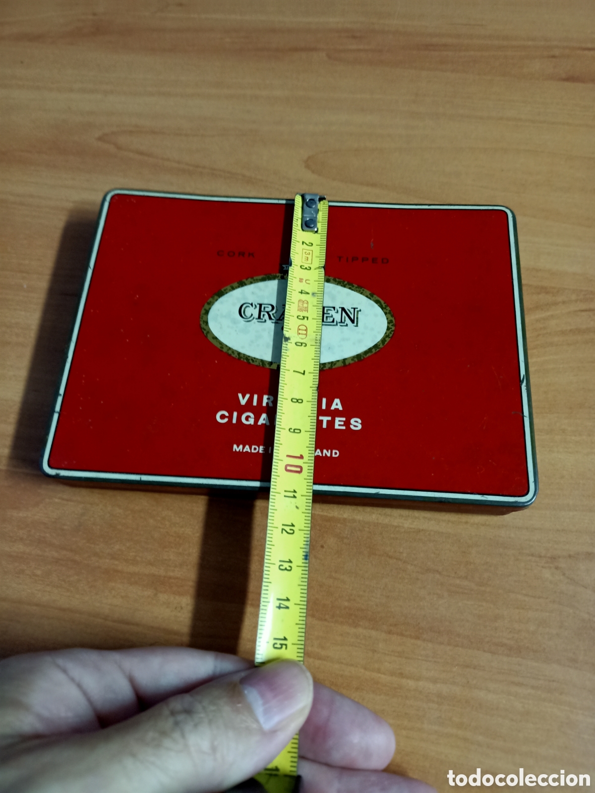 Cajas y cajitas met&aacute;licas: Caja Craven A - Virginia cigarettes - Foto 5
