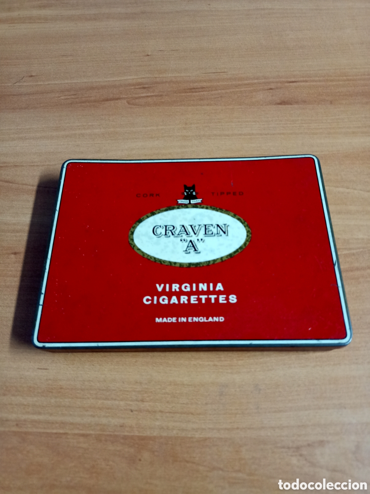 Cajas y cajitas met&aacute;licas: Caja Craven A - Virginia cigarettes - Foto 1