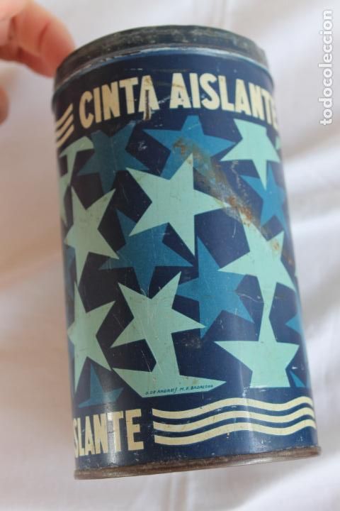 Cajas y cajitas met&aacute;licas: BOTE CINTA AISLANTE PIRELLI - Foto 1