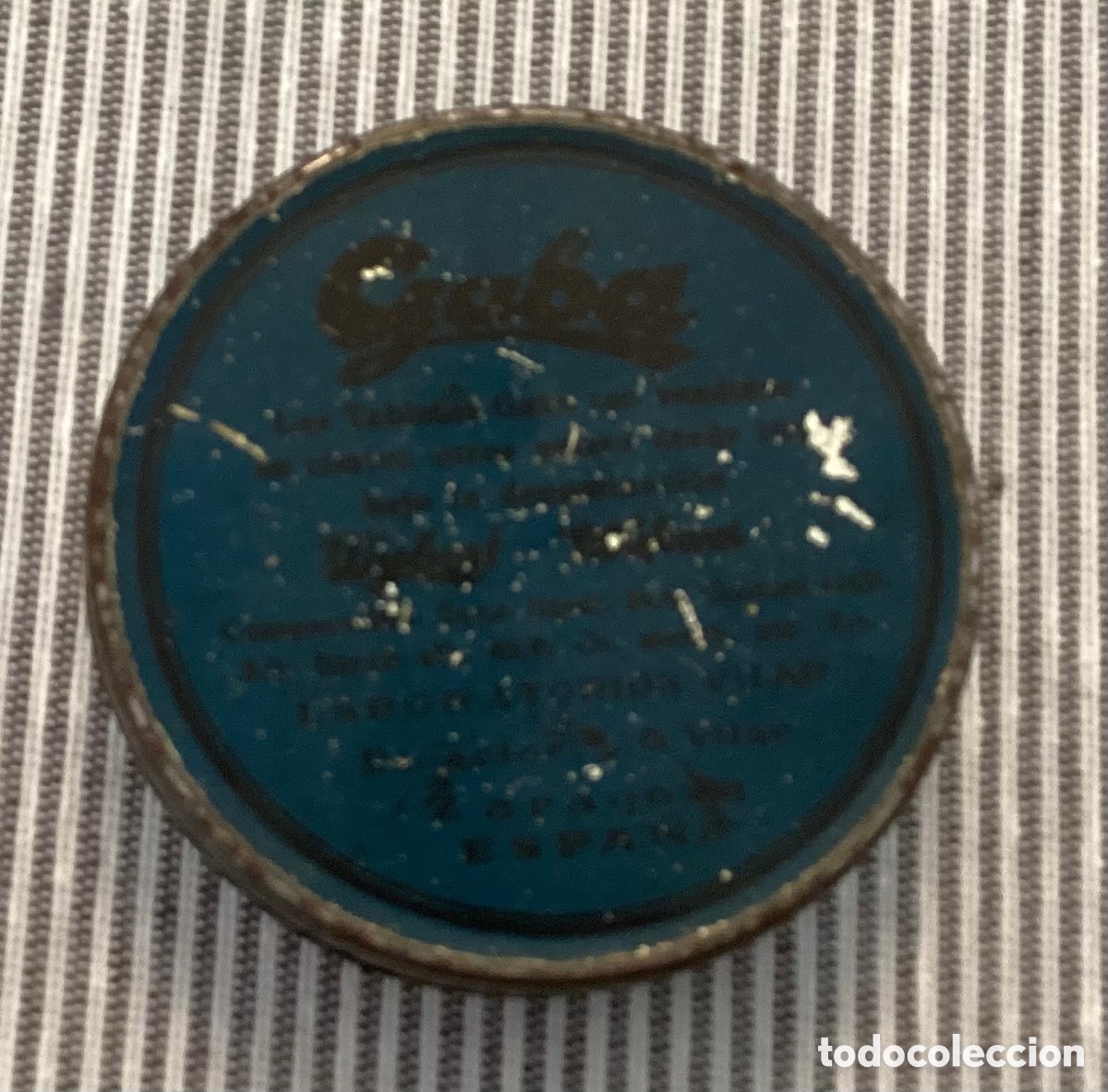 Cajas y cajitas met&aacute;licas: Cajita de pastillas GABA - Foto 2