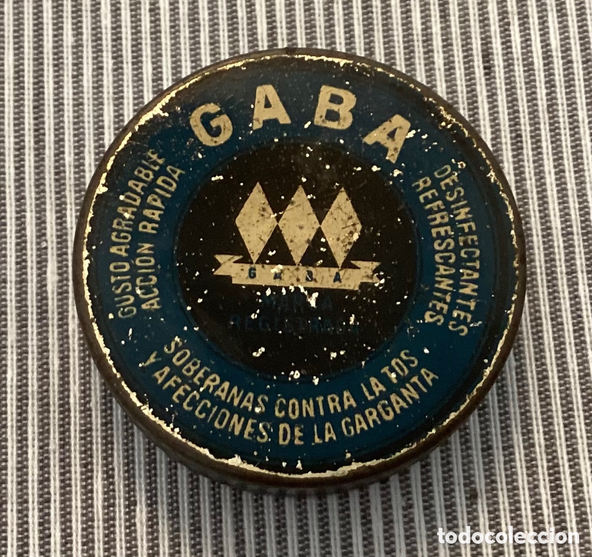 Cajas y cajitas met&aacute;licas: Cajita de pastillas GABA - Foto 1