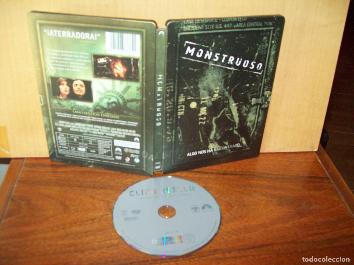 Cajas y cajitas met&aacute;licas: MONSTRUOSO - DVD CAJA METALICA - LIZZY CAPLAN - JESSICA LUCAS - DIRIGIDA POR MATT REEVES